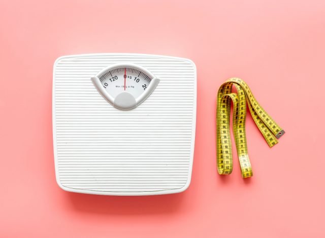 concept de perte de poids à l'échelle, erreurs de perte de poids