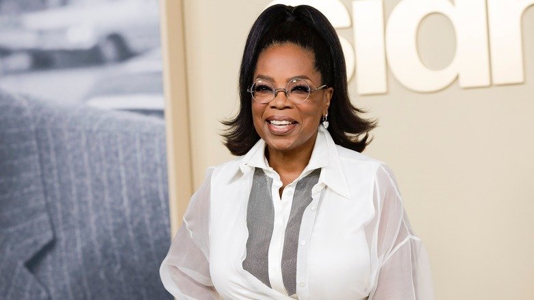 Oprah Winfrey à la première d'un film