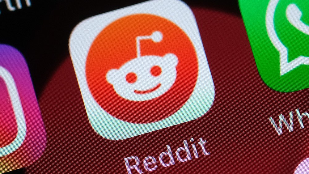 Application de médias sociaux Reddit