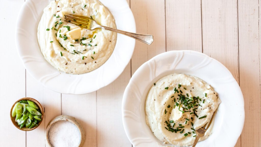 Purée de chou-fleur pour un repas riche en légumes