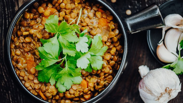 Curry de lentilles