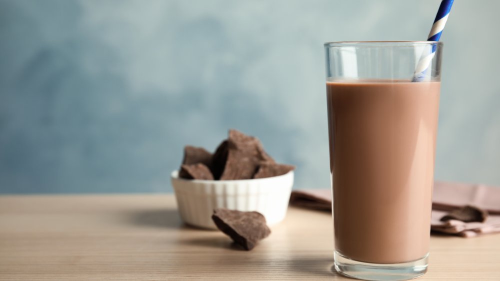 Lait au chocolat